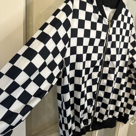 Racing Flag Full Zip Jacket Women's L Car Racing - Picture 4 of 10